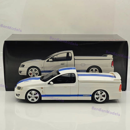 1:18 Ford BF GT Cobra UTE White Cobra High Performance Pickup Model Limited