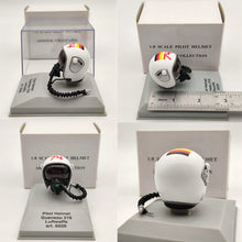 Collection de modèles moulés sous pression 1/8 CDC Armour/Franklin Mint Pilot Helmet HGU 26P/33P/55P/MK 10/Gueneau 316/APH 6B 