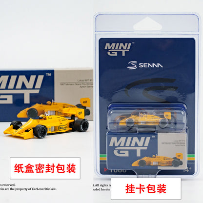 Elton Serena MCLUNE MP4 99t TG184 Minigt 1:64 F1 Racing Model