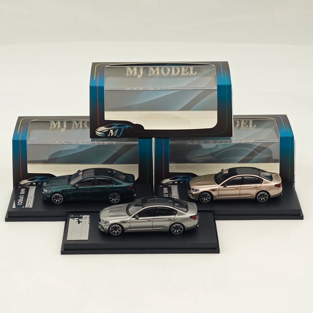MJ 1/64 Scale M5 F90 Alloy Diecast Car Toys Model Limited Collectible Display Gift
