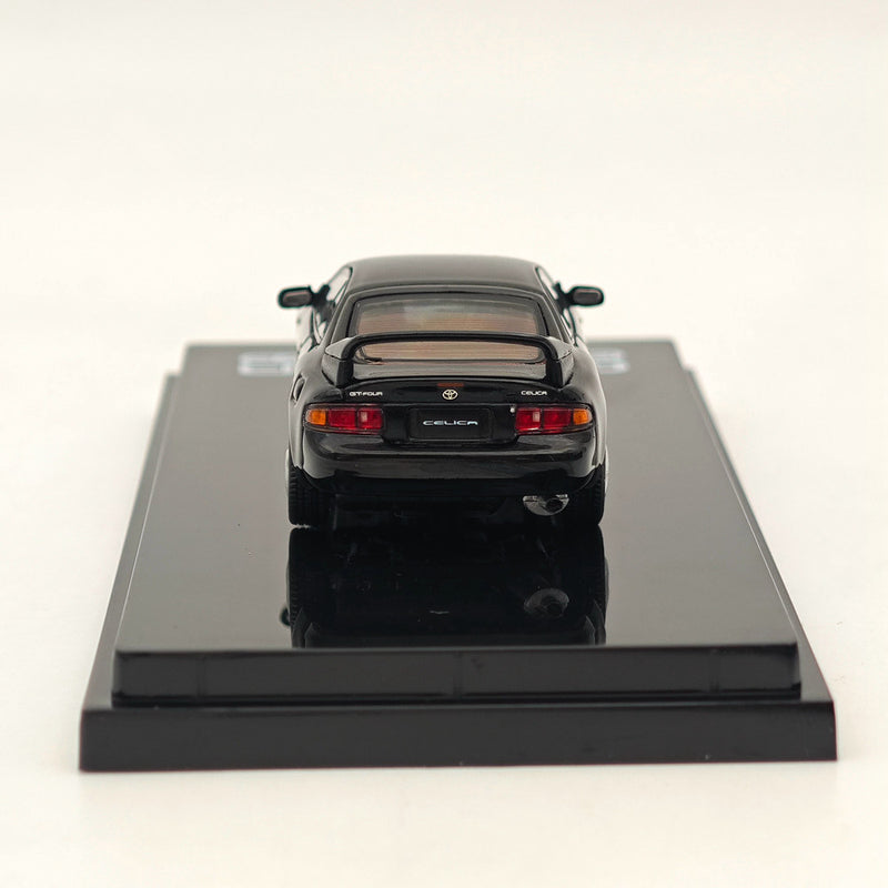 1/64 Hobby Japan Toyota CELICA GT-FOUR WRC Edition (ST205) w/ Engine HJ641064ABK Black Diecast Models Car Collection Auto Toys Gift