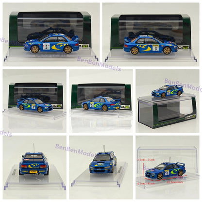 Hobby Japan HJR43 1/43 Subaru Impreza WRC RAC RALLY #3/#4/#5#6 Diecast Model