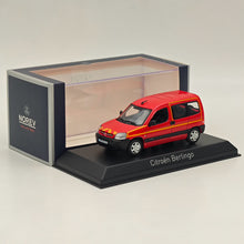 Modèle réduit de voiture moulé sous pression Norev Citroën Berlingo 2004, collection limitée, rouge, 1/43 