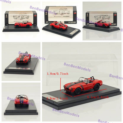 1/64 Fine Works SHELBY COBRA 427S/C Hone Model 64x Open Top Edition Diecast