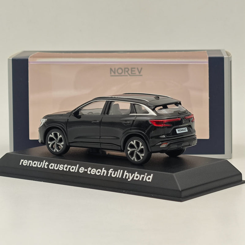 1/43 Norev Renault Austral E-tech Full Hybrid Diecast Model Cars Limited Black