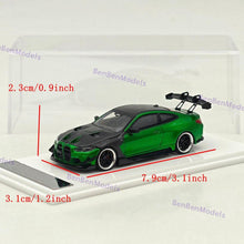 SW 1/64 M4 G82 GTR Flossmann Full Widebody Kit Diecast Model Car Limited Edition