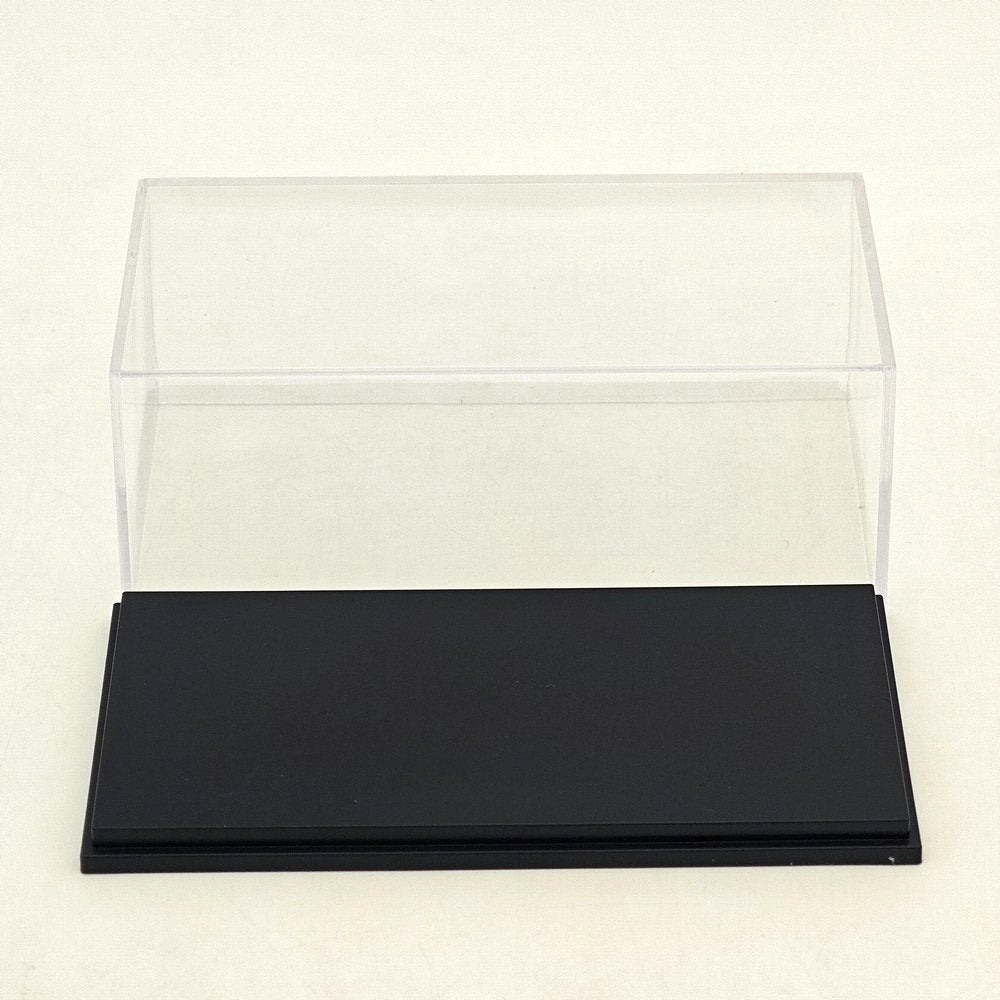 1:64 Scale Diecast Car Acrylic Display Case Dustproof Clear for Mini GT/XCartoys/Mortal/GCD Cars, 4.72"x2.28"x1.77", Red/Black/White