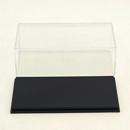 1:64 Scale Diecast Car Acrylic Display Case Dustproof Clear for Mini GT/XCartoys/Mortal/GCD Cars, 4.72"x2.28"x1.77", Red/Black/White