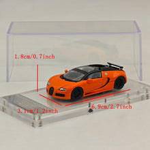 Mortal 1:64 Bugatti Veyron Super Sport Car Models Diecast Toys Collection Gifts Miniature Metallic Two-Tone
