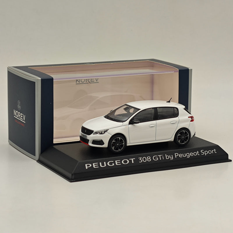 1/43 Norev Peugeot 308 GTi SPORT VERSIO Diecast Model Cars Collection White