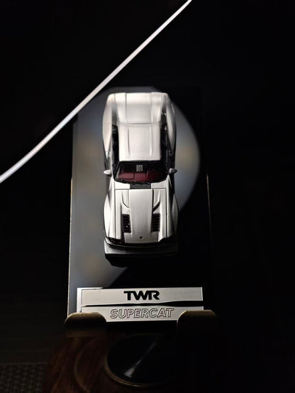 Liberty 64 1:64 TWR-SUPERCAT Restomod Retro Replica Modified Car Diecast Models Car Collection