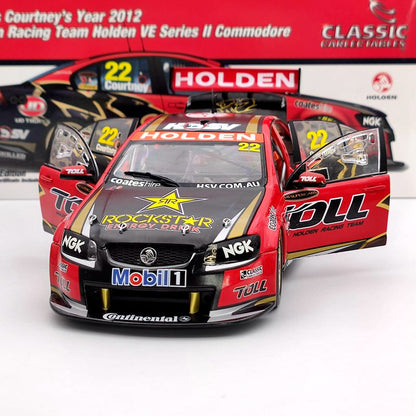 Classic 1:18 James Courtney's 2012 Holden VE Series II Commodore #22 18501 Diecast Collectible Model Used