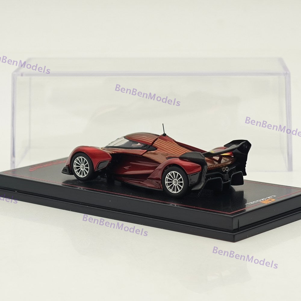 1/64 CM Mclaren Solus GT Racing Sports Diecast Metal Car Ornaments Supercar