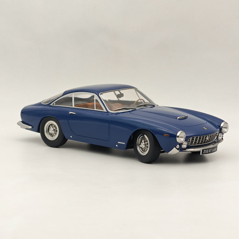 KK-Scale 1:18 Ferrari 250 GT Lusso 1962 Diecast Models Car Collection Blue