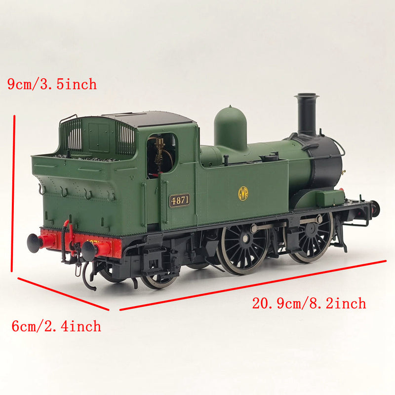 Dapol 7S-006-002 O Gauge 48xx Class GWR Shirtbutton Green 4871 21DCC -Locomotive