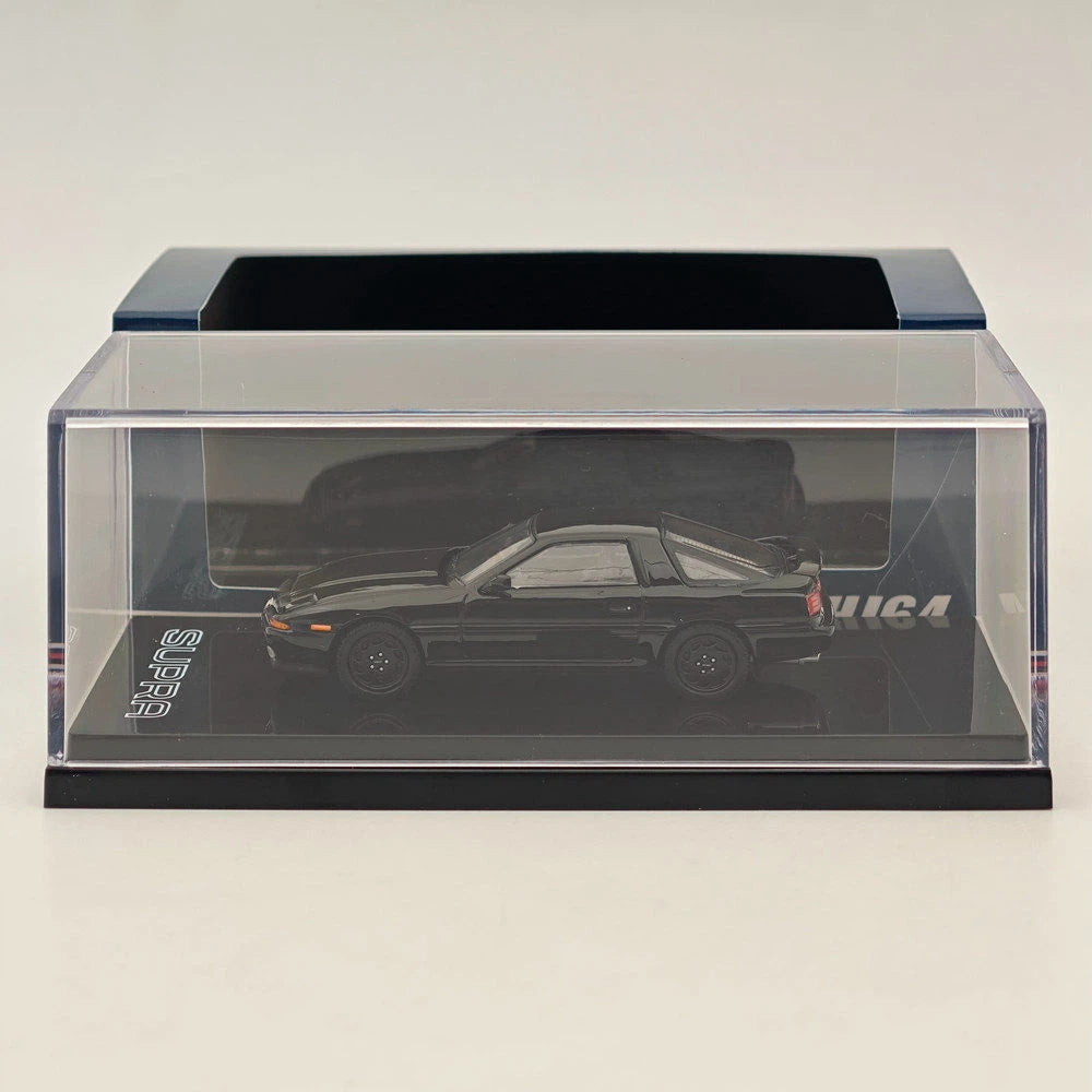 1:64 Hobby Japan SUPRA A70 3.0GT TURBO A Black alloy car model HJ642026ABK
