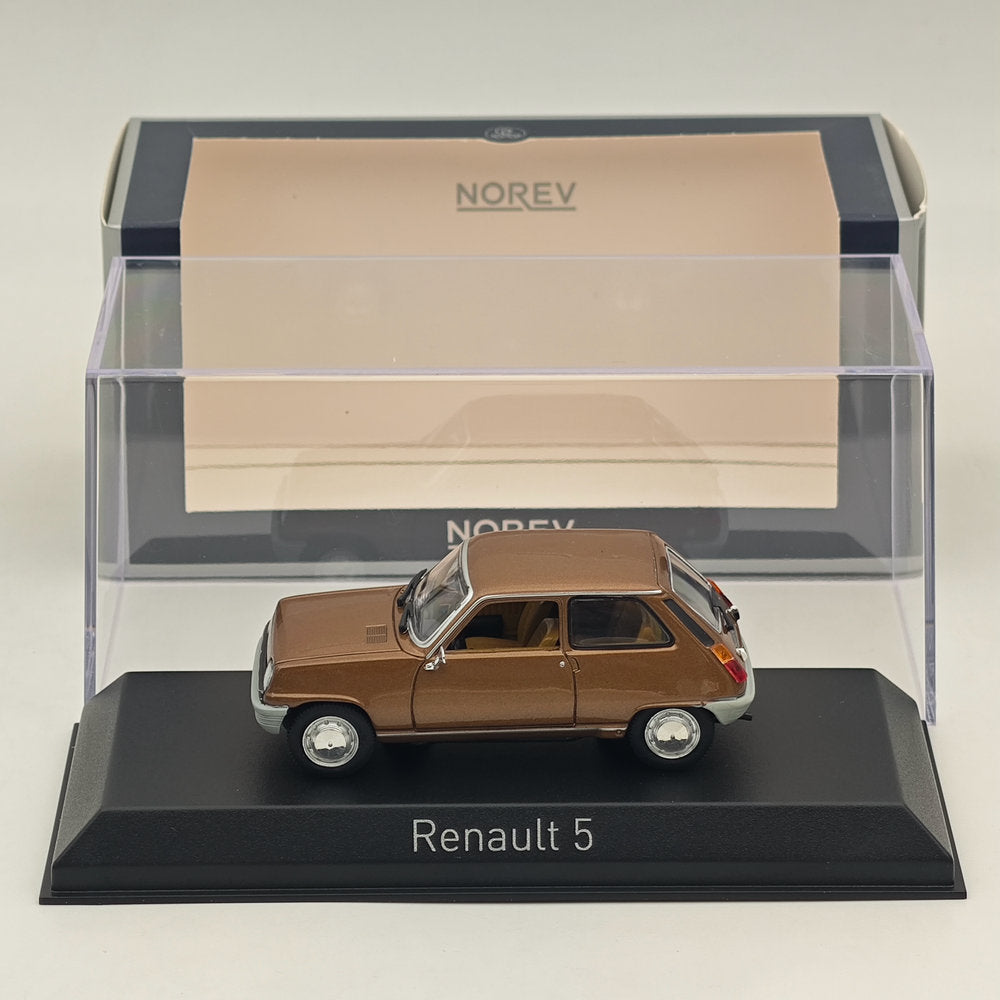 1/43 Norev Renault 5 TL 1974 Brown metallic Diecast Model Car Limited Collection