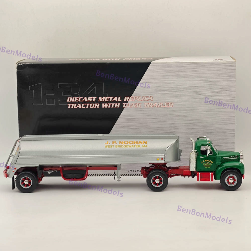 1:34 FIRST GEAR Mack B-Model with 30 Fuel Tank Trailer DIECAST Model 19-4040