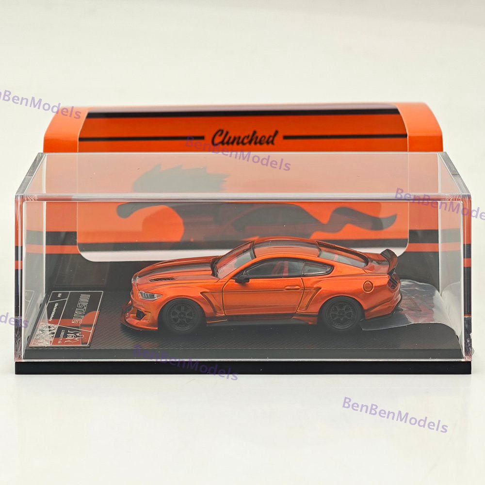 1:64 Liberty Mustang Clinched Widebody Muscle Sports Diecast Metal Car