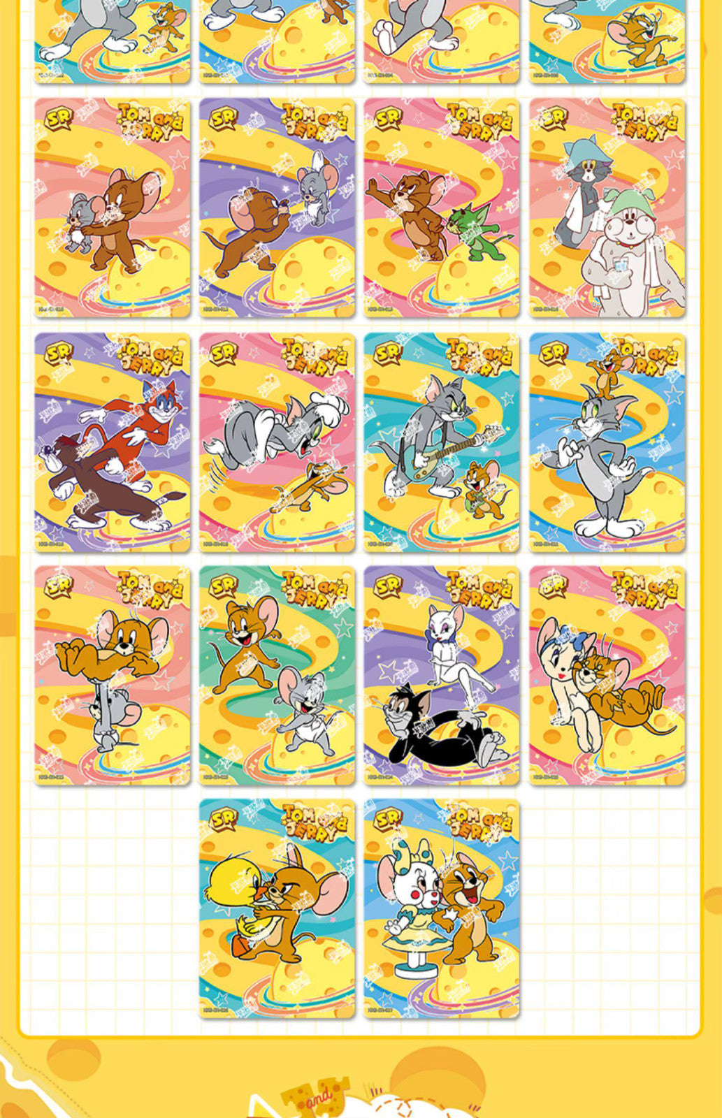 Kayou Tom and Jerry OFFICIAL 30 Pack Trading Card Booster Box Anime TCG Vol 2