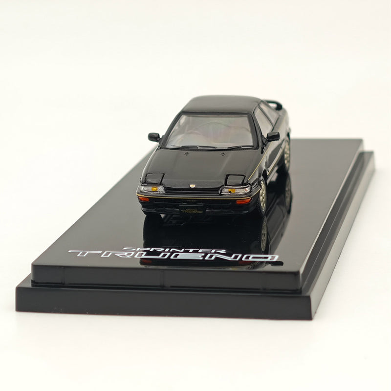 Hobby Japan 1/64 Toyota SPRINTER TRUENO GT APEX Limited AE92 Black Metallic HJ642060BK Diecast Model Car