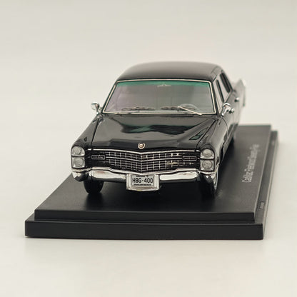 Modèle réduit de voiture Cadillac Fleetwood Seventy-Five noire, édition limitée, 1/43 AutoCult Avenue 43 