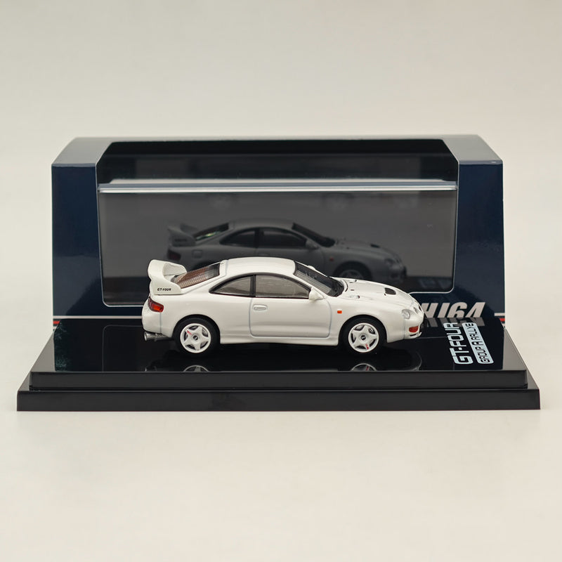 Hobby Japan 1/64 Toyota CELICA GT-FOUR ST205 JDM STYLE White HJ642064AW Diecast Models Car Collection