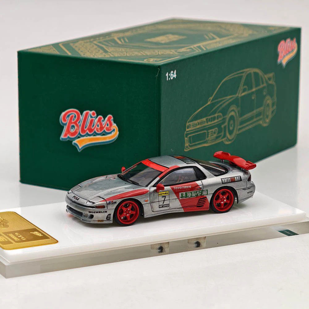 Bliss 1:64 GTO 3000GT Coupe JDM TMCS 2026 MY Petrol Livery Diecast Model Car Collectible