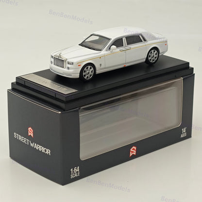 1:64 SW Rolls-Royce Phantom VII 7 Luxury Sedan Sports Model Diecast Metal Car