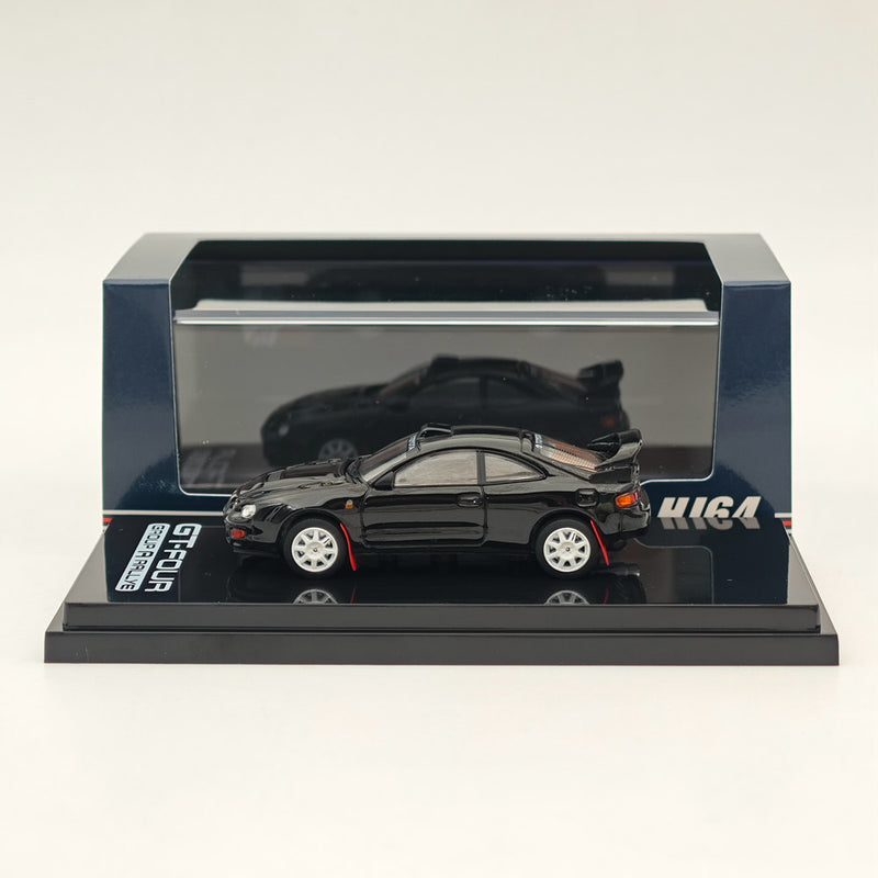 Hobby Japan 1/64 Toyota CELICA GT-FOUR WRC Edition ST205 Customized Ver 8 Spokes HJ641064CBK Black Diecast Models Car Collection