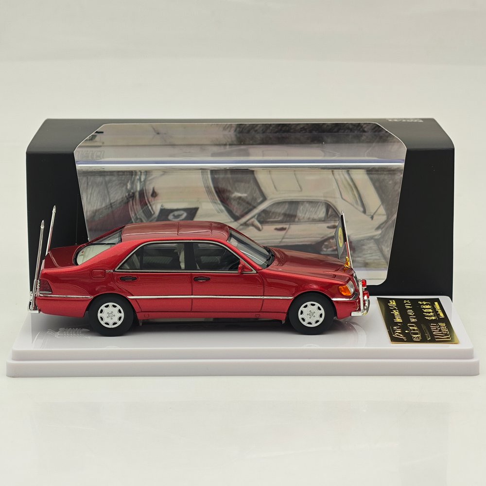 WTX 1:43 W140 V12 Thai Royal S-Class Resin Car Model Collectible Gifts Limited