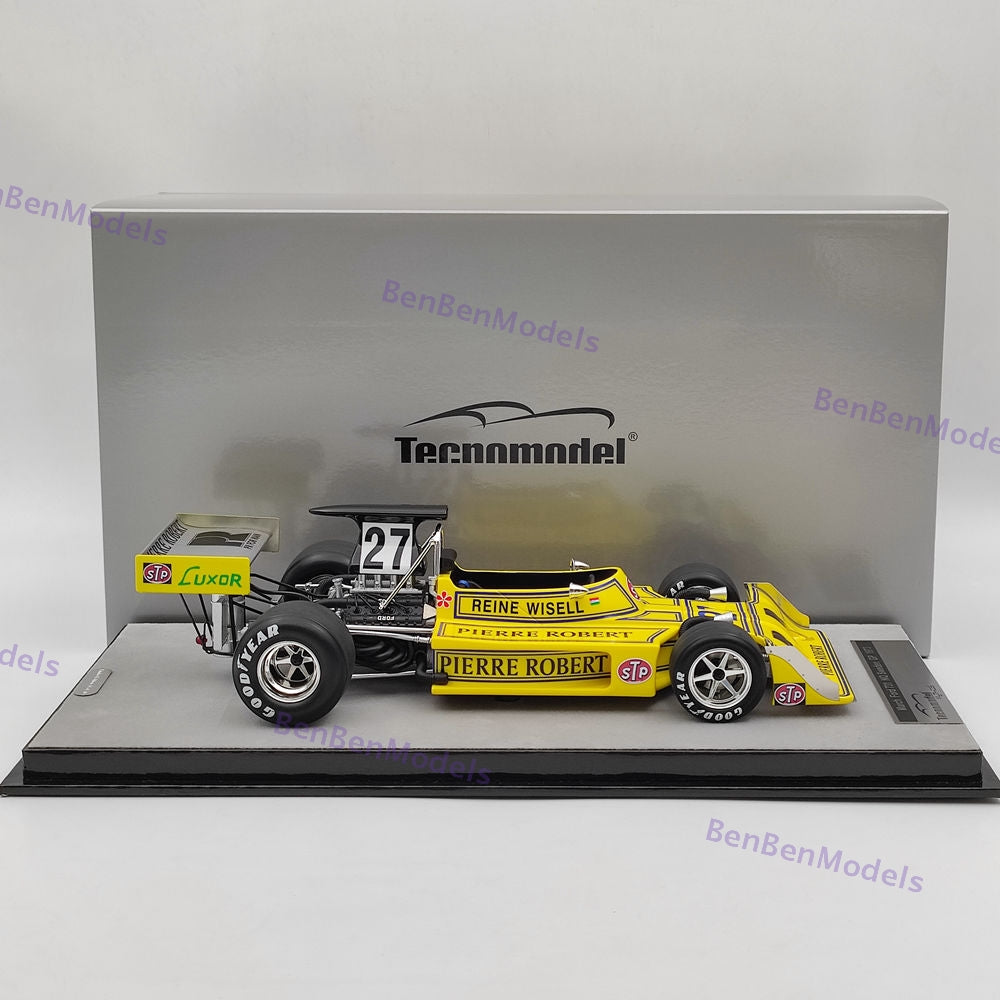 1/18 Tecnomodel March Ford 731 NQ Sweden GP 1973 #27 Reine Wisell TM18-289C
