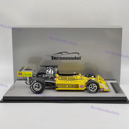 1/18 Tecnomodel March Ford 731 NQ Sweden GP 1973 #27 Reine Wisell TM18-289C