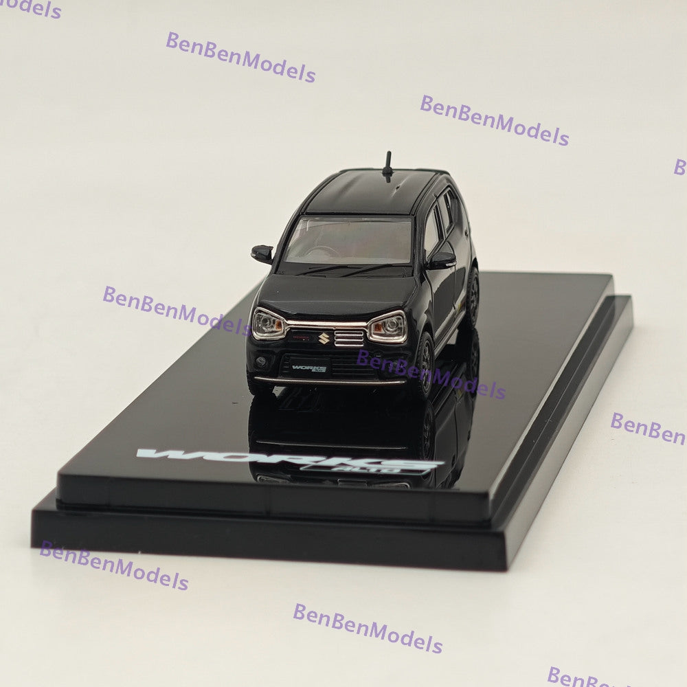 1/64 Hobby Japan SUZUKI ALTO WORKS (HA36S) Bluish Black HJ641070ABK Diecast