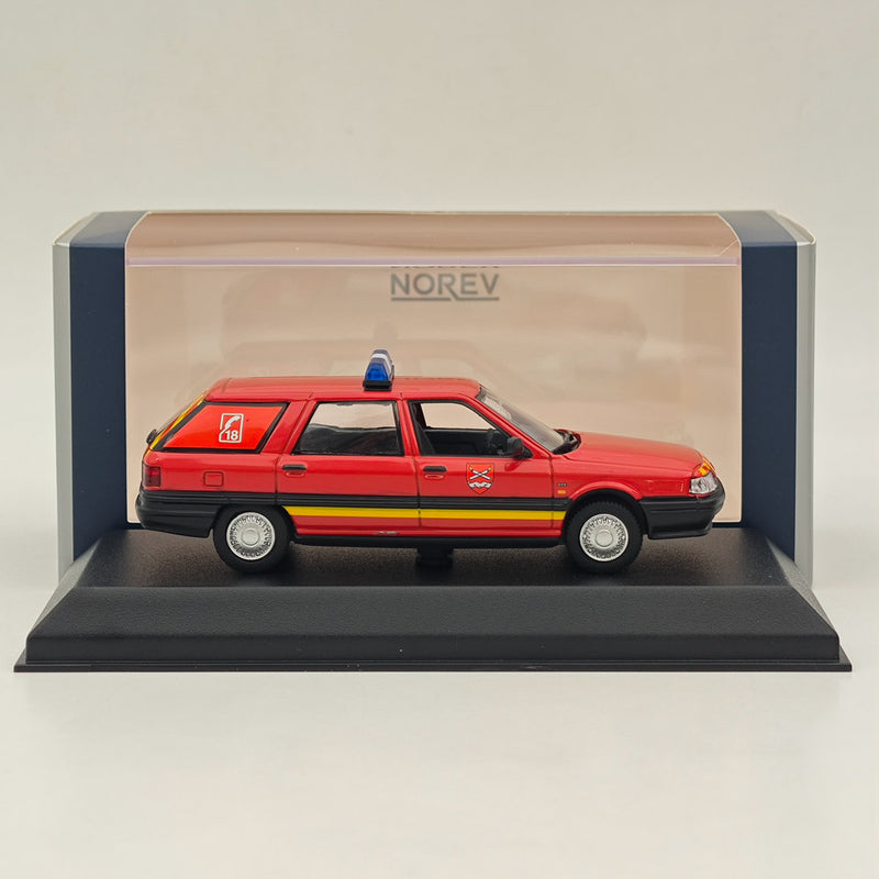 1/43 Norev Renault 21 Nevada 1991 Pompiers Firefighters-VTULE Diecast Model Red