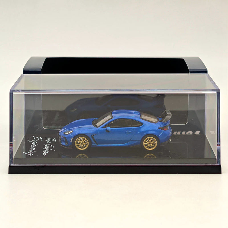 Hobby Japan 1:64 SUBARU BRZ STI Performance WR Blue Pearl HJ642047SBL Diecast Models Car Collection