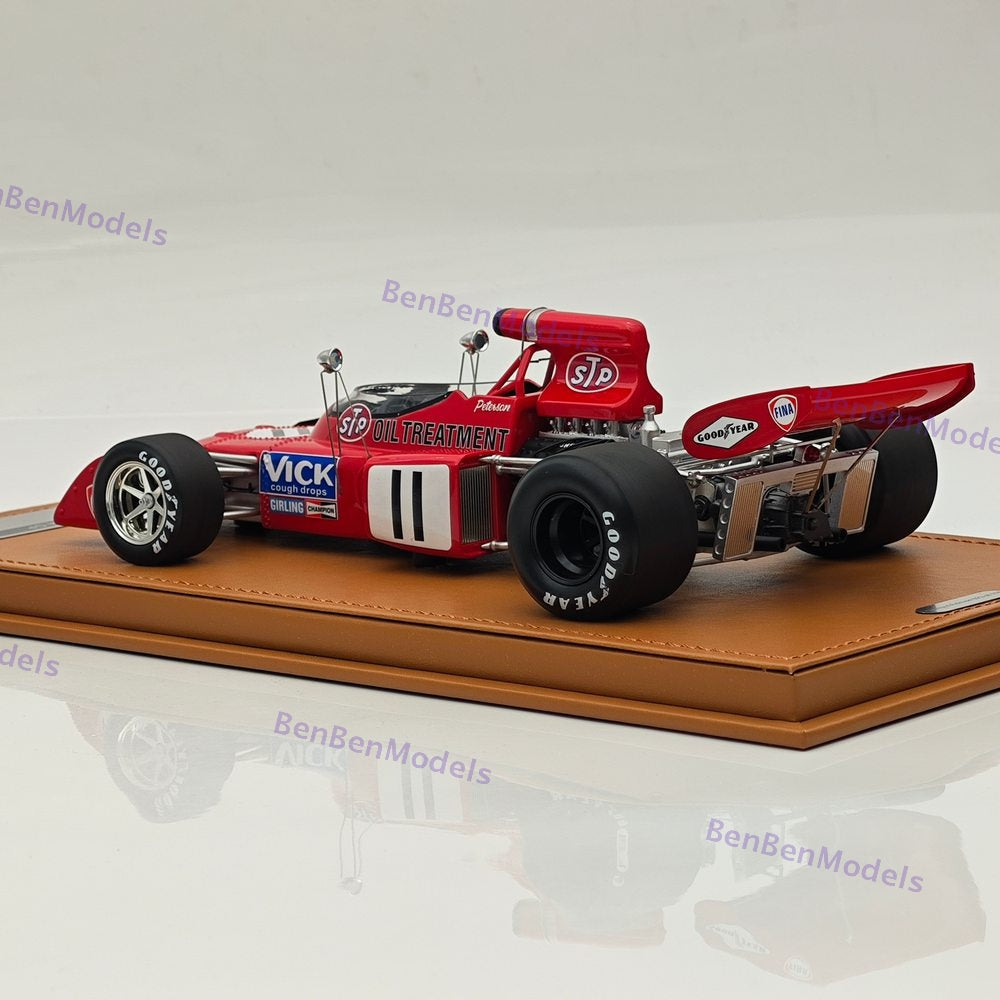 Tecnomodel 1/18 March 721X 1972 Belgium GP Driver Ronnie Peterson #11 TM18-288A