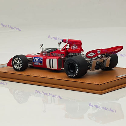 Tecnomodel 1/18 March 721X 1972 Belgium GP Driver Ronnie Peterson #11 TM18-288A
