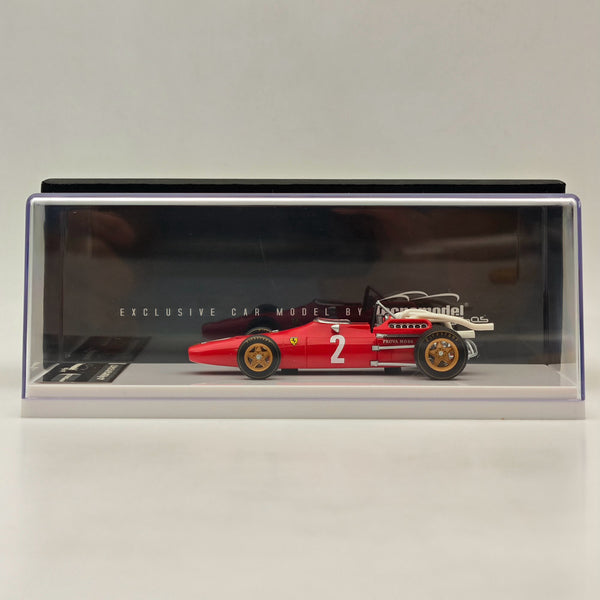 1/43 Tecnomodel Ferrari 312 F1-67 1967 #2 ltaly GP "Chris Amon" Red Resin Model