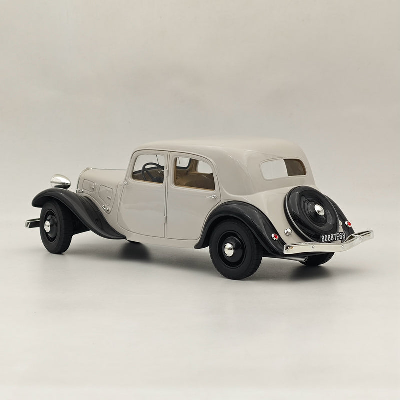 Cult 1/18 Scale Citroen Traction Avant 7CV 1935 Resin Model Car Collection Grey