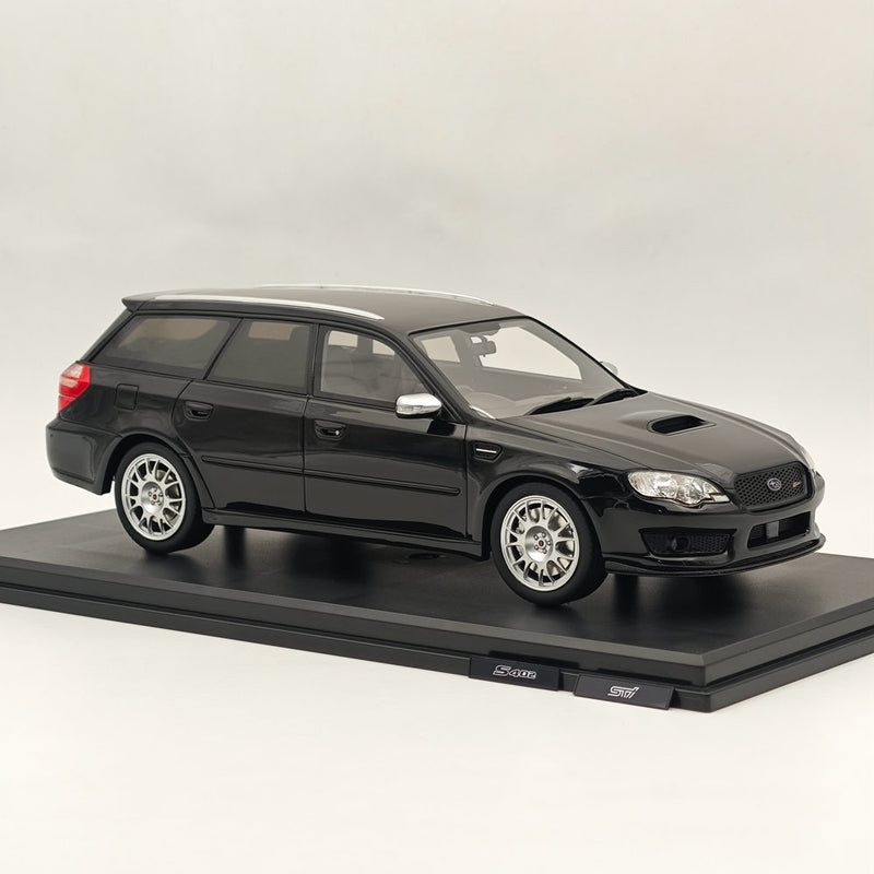 1/18 DNA Collectibles Subaru Legacy Touring Wagon STI S402 Black Resin Model Car Collection Auto Toys Gift