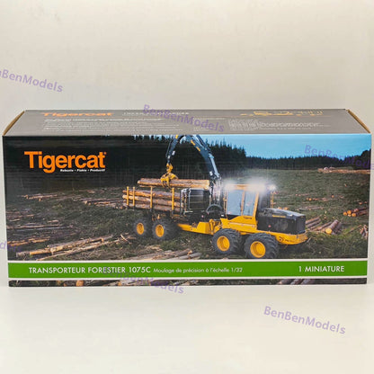 1/32 Tigercat TRANSPORTEUR FORESTIER 1075C Diecast Model Forwarder Truck