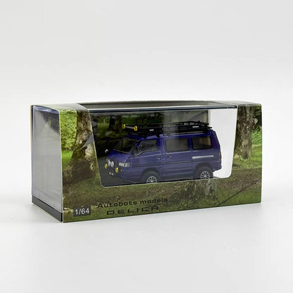 Autobots Models 1:64 for Delica 4X4 Star Wagon Van Diecast Toys Car Miniature Vehicle Hobby Collectible Gifts
