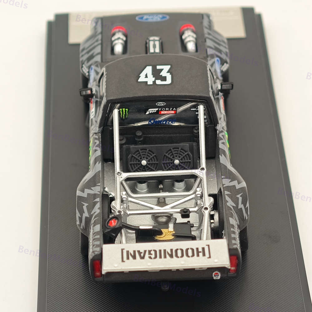 Street Weapon SW 1:64 1977 Ford F-150 Hoonitruck Tianmen - Black Pick Up Diecast In Stock - US