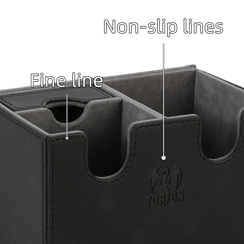 Card Storage Box with Double Sleeves 160+ Yu-Gi-Oh POKEMON PTCG TCG CCG Card Box