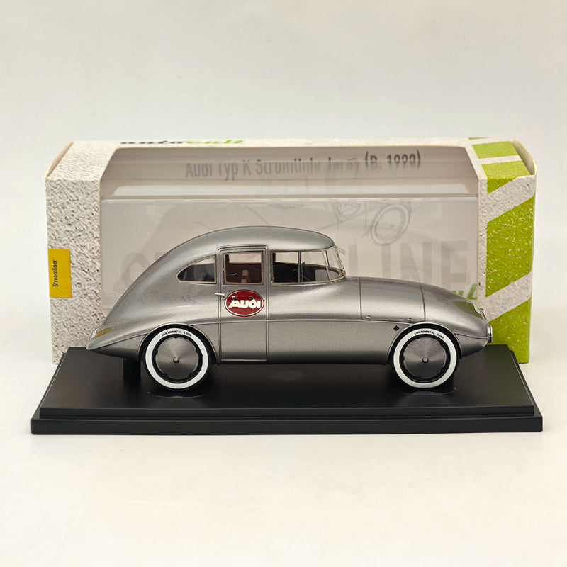 1/43 AutoCult Avenue 43 Audi Typ K Stromlinie Jaray silver