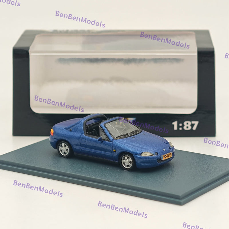 1/87 NEO SCALE MODELS Voiture en résine CRX bleue Collection limitée 