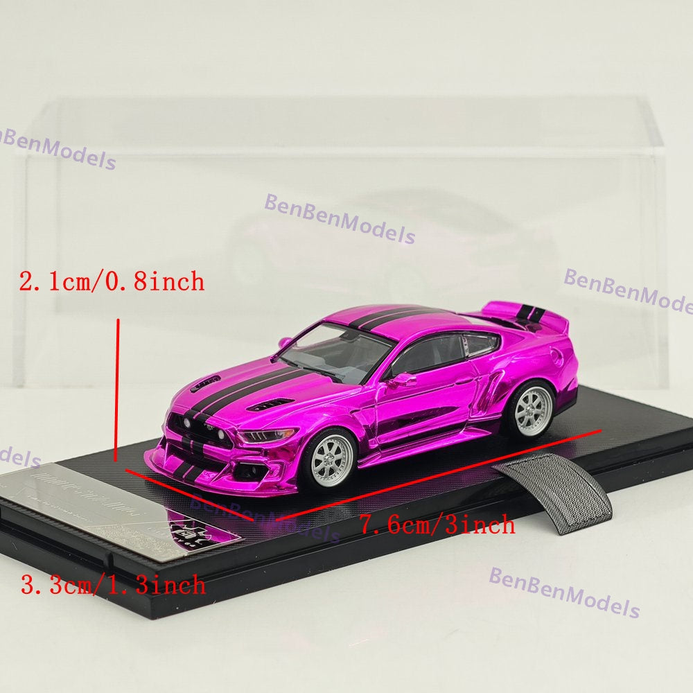 1:64 Liberty Mustang Gen.6 Clinched Widebody Muscle Sports Diecast Metal