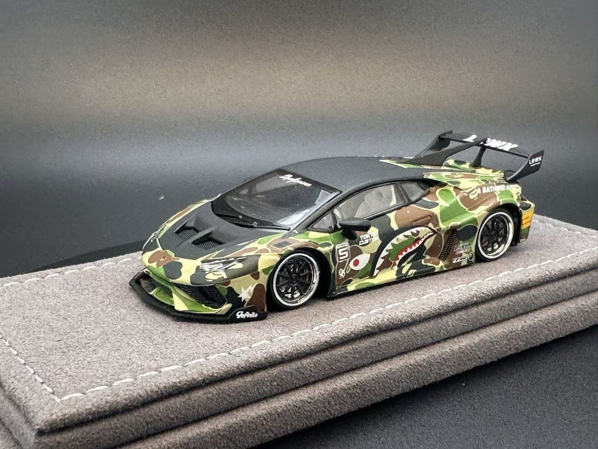DAP 1:64 Lamborghini Supercar Voiture de course Livrée Roues portantes Modèle de voiture moulé sous pression Jouets Cadeau