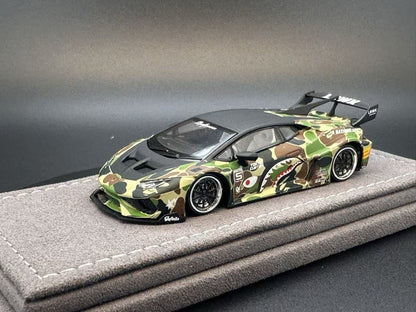 DAP 1:64 Lamborghini Supercar Voiture de course Livrée Roues portantes Modèle de voiture moulé sous pression Jouets Cadeau